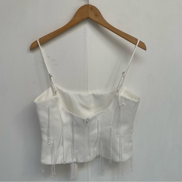 Anthropologie Delfi Collective Bijou & Joya Crop Top Mini Skirt Set NWT - Picture 6 of 16